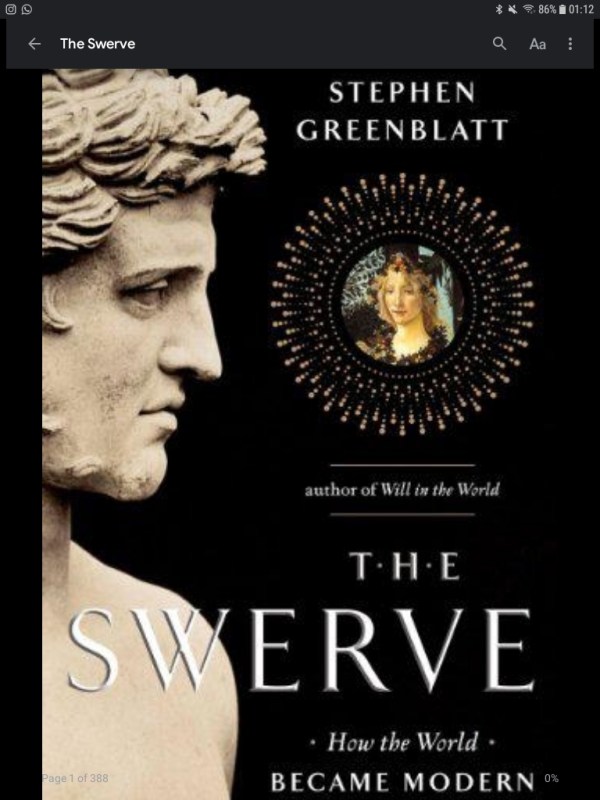 The Swerve: How the World became Modern – A&nbsp;Review